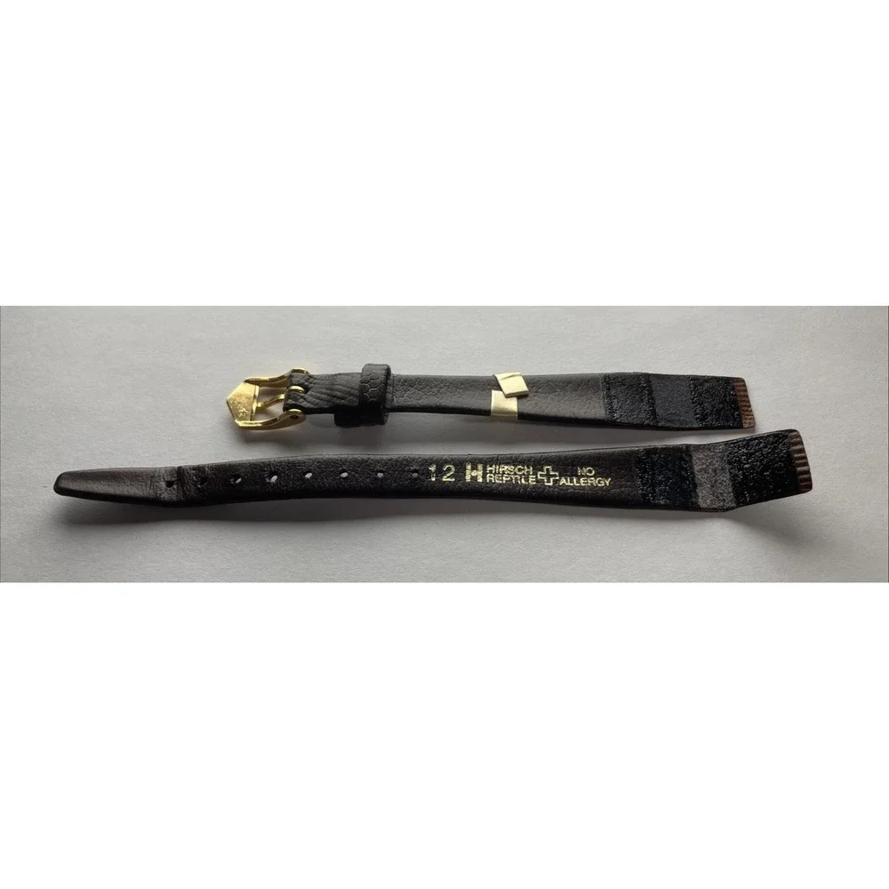 Hirsch 12mm Reptile Watch Band‎ No Allergy